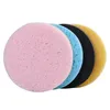 Ronde Zachte Multi Color Cosmetische Bladerdeeg Makeup Pads Beauty Natural Wood Fiber Face Wash Cleansing Sponge Cosmetische Bladkussens