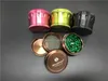 2,5 polegadas Ansotadas Version 2.0 Top Hard e Spice Grinder CNC Aluminium Tobacco Grinder para fumar Herb seco