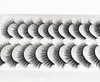 2019 Nieuwe 10 paren 100 echte mink wimpers 3D Natural False wimper Lashes zachte wimperverlenging make -up kit Cilios 3D1094668749