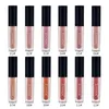 TEAYASON 12 colori Nude Matte Lip Gloss Waterproof Moisture Velvet Liquid Lipstick Labbra Cosmetici Crema per labbra a lunga durata