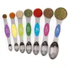 magnetic measuring spoons set
