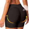 Mujeres Butt Lifter Panty Fake Buttock Body Shaper Ropa interior acolchada Lady Lift Bum