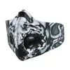 XIntown Anti-vervuiling Ciclismo Fietsen Maskers Half Face Bike Fiets met Filter Neopreen Geactiveerde Carbon Mesh-doek