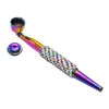 Metal Pipe Colorful Small Pipe Zinc Alloy Pipe Rod Removable