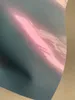 Brillant arc-en-ciel tempête gris - violet Shift couleur flux vinyle Wrap avec bulle d'air gratuit pour film de couverture de film de voiture Taille: 1.52 * 20M / Roll 5x67ft