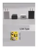 5V Real 1.0A 1 USB-väggladdare nätadapter för smart telefon Svart vit 100st / parti