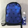 3d rolo mochila geométrica mochila mochila ao ar livre ombro bolsa de mulheres mulheres saco de viagens de viagens mochila esportes à prova d 'água saco