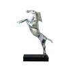 Jumping Horse Sculpture Crafts Art Lucky Creative Multi Color Decoration con resina in fibra di vetro per regali aziendali