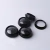 3g 5g Black Plastic Mini Travel Cosmetic Jars Refillable Makeup Cream Eyeshadow Lip Balm Nail Art Sample Storage Container Bottle Pot