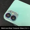 Telefon Kamera Guard Circle för iPhone 11 Pro Max Metal Camera Lens Skärmskyddskåpa för iPhone 11 Pro Ring Bumper
