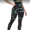 Suor feminino roupas de ginástica feminino esporte wear 50 formadores de cintura alta bunda elevador coxa cinto atlético acessórios cintura support1930716