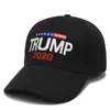 6 Styles Trump 2020 Hat Sports Hats 3D Embroidery Adjustable Baseball Cap Outdoor Summer Beach Hats ZZA2117