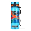 Bottiglie d'acqua sportive UZSPACE da 500 ml Grande capacità Maschio Portatile Tendenza creativa Bollitore Spazio fitness all'aperto Bottiglia di plastica BPA gratuito