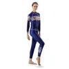 Rash Guard Full Body capa fina Lycra Suit Lady Proteção UV mangas compridas Esporte Dive pele fato de duas peças perfeitas para nadar