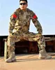 여름 사냥 BDU 필드 유니폼 위장 세트 셔츠 셔츠 바지 남자 전술 사냥 유니폼 크립 텍스 티폰 카모