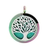 Life Tree Aromatherapy Ketting Accessoires Mannen en vrouwen Persoonlijkheid Essentiële Olie Parfum Charm Hanger