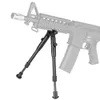 Bipod Adjustable from 6" to 9" Fits standard 20 mm weaver and picatinny rail Quality Aluminum