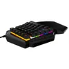 Gamesir GK100 mini mekaniska enhands tangentbord Blå växlar till PC-spel