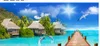 Custom 3D Tapete Seaside Resort Landschaft Wohnzimmer Schlafzimmer Hintergrund Wanddekoration Wandtapete