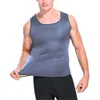 Neoprene Body Shaper maglia calda sudore corsetto di allenamento di sport Sauna Canotta Camicia 8 colori da uomo