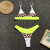 Sexig leopard bikinis 2019 mikro bikini set push up thong Biquini högskuren badkläder kvinnor mini baddräkt kvinnlig baddräkt hansimple varumärke
