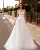 الشاطئ الأبيض ألف خط الرباط فساتين الزفاف أثواب الزفاف MARIAGE abito دا SPOSA رخيصة أثواب الزفاف دبي بيع