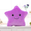 LED LED Flash Light Pillow Five Star Doll Plush Plush Toys Toys 40cm Lighting Gift Kids Christmas Gift5191348