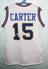 # 15 Vince Carter Mainland Bucs High School Retro Classic Basketball Jersey Mens personalizado número e nome jerseys