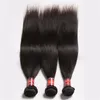 2017 nouvelle arrivée vente chaude prix de gros brésilien péruvien yaki cheveux raides trame 3 Bundles / lot Virgin Remy livraison gratuite