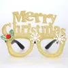 2020 Christmas Decor Glasses for Kids Adults Cute Children Toys Glass santa claus snowman Christmas tree antlers eyewear party prop supplies