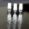 Diamond Knot Enail Quartz Electric Nails water pipes Frosted Clear Joint 19.5mm Bowl for 20mm coil banger glass bongs dab