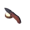 Mini Pocket Lnife pieghevole tattico Lnife Outdoor tascabile per campeggio Sopravvissuto a coltelli da legno acido rosso manico in legno 440c Blade EDC Multi 2620