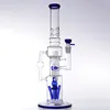 ユニークなデザインのガラス煙管ボン水ギセル 16 インチ Dab リグパーコレーターバブル喫煙アクセサリー