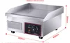 Elektrisk rostfritt stål 304 Flat Pan Griddle Machine 110V / 220V Kommersiell Japansk Teppanyaki Grill Electric Dorayaki Machine