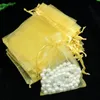 Wholesale-Free Shipping,Drawable Organza Bags 9x12 cm,Wedding Gift Bags,Jewelry Packing Bags,Wedding Pouches LX8401