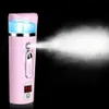 Nano Facial Steamer Mist Spray 3 in 1 Tester di umidità/Banca di ricarica/Spruzzatore d'acqua Skin Test Viso Idratante Strumenti di bellezza