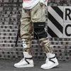 Hip Hip Streetwear Men's Camouflage Joggers Pants Knaki Baggy Cargo pants men Cargo Men 42 size Streetwear