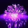 Music String Light Christmas 50led 100led Sound Activated Fairy Lights with Remote Timer Waterproof USB Battery