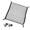 För Q8 Model Car Auto BACK TRUNK CARGO ARGURRISERA LAGRING NYLON PLAIN VERTICAL SEAT NET2250261