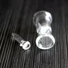 Nowy prawdziwy obraz Hitman Mini szklane bonga fajki wodne platformy wiertnicze klatka dla ptaków Inline Perc fajka Dab Rigs fajki wodne Bong z 14mm męskim złączem