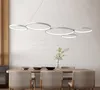 NUOVE lampade a sospensione moderne a LED bianche/nere per sala da pranzo, cucina, soggiorno, lampada a sospensione a sospensione MYY