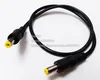 50cm Dual DC 5.5*2.1mm Male to Male Power Supply Adapter Connector Cable/10PCS