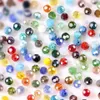 8mm Tsjechische kleurrijke glazen kralen voor handwerk Dames DIY-accessoires Perles Balvorm Losse spacer kralen