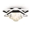 Kroonluchter LED Moderne Licht Nieuwe Overhead Design Woonkamerverlichting voor thuis Slaapkamer Hotel Decoratieve Crystal Kroonluchters Lamp