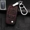 Atacado marca de carro Volkswagen chave do carro caso mulheres e homens chave carteiras de couro de luxo saco chave modelo C 3 cor