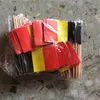 5000 Stück Belgische Flagge Picks Buffet Sandwich Food Party Bar Pub Sticks Belgien Flaggen Cocktailstab Zahnzocke Holz Holz Tabl3693262