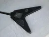 Flamethrower Flying v Ultima Fire Tiger Glos Black Electric Guitar Floyd Rose Tremolo замысловатая швабляная шваблянка инкрустация Black 3348732