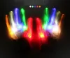 Radfahren LED-Licht Handschuhe Bühnenauftritte Requisiten LED Finger Leuchten Handschuhe Halloween Ghost Schädel Handschuhe LED Rave Spielzeug Party Cosplay