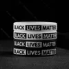 Black Lives Matter Siliconen polsbandje Ik kan niet ademen zwarte siliconen rubberen armband armbanden voor mannen vrouwen geschenken feest gunst rra3147