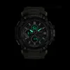 SMAEL 1802 Sport Luxury Watch Men Dual Display digital analog electronic quartz watches 30M waterproof Wristwatch Best Gift Clocks2262617